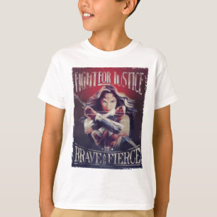  kvinnlig kamp för rättvisa t-shirt