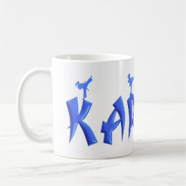 KVINNLIG KARATE KAFFEMUGG