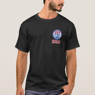 Kvinnlig kroppsinspektör FBI Parody Minimalist T Shirt