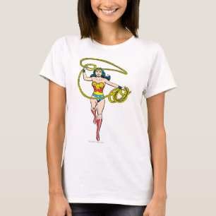 kvinnlig lasso över huvud t-shirt