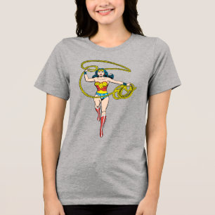 kvinnlig lasso över huvud t-shirt
