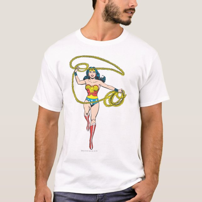  kvinnlig lasso över huvud tee shirt (Framsida)