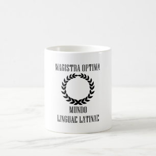 (Kvinnlig) latinsk lärare för världsmästare, Kaffemugg