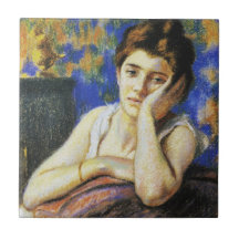 Kvinnlig lektion på en stol