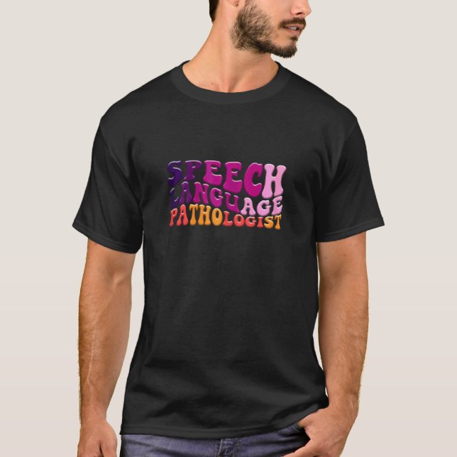 Kvinnlig logoped Boho Retro Tal T Shirt (Framsida)