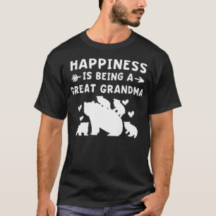 Kvinnlig lycka är en Underbar mormisk björn & C T Shirt