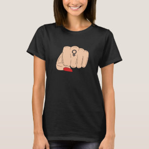 Kvinnlig makt t shirt