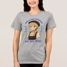 kvinnlig makt t shirt