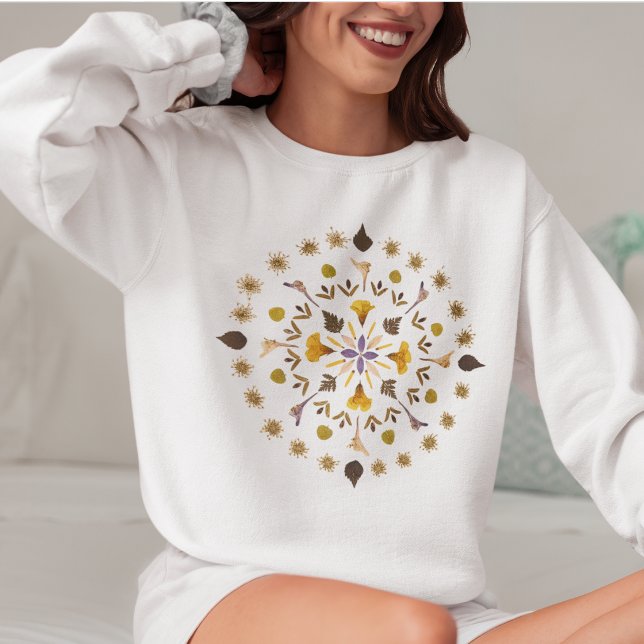 Kvinnlig Mandela Pressad Blomma Från Original Kons T Shirt (Skapare uppladdad)