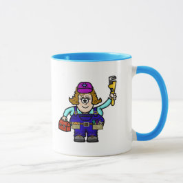 Kvinnlig mekanisk Mugg (anpassa den!)