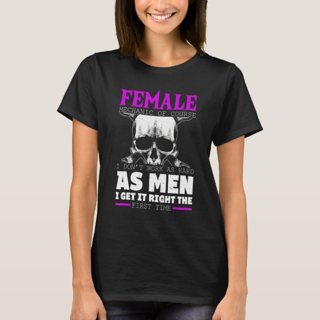 Kvinnlig mekanisk t shirt (Framsida)