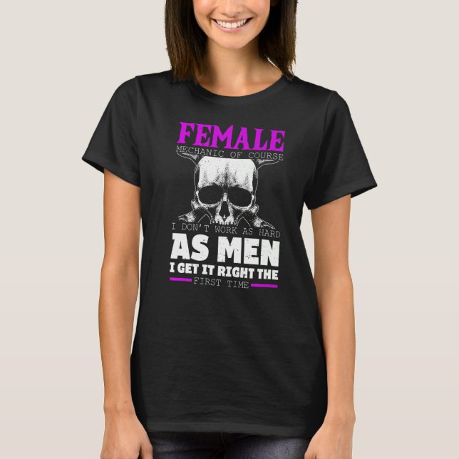 Kvinnlig mekanisk t shirt (Framsida)