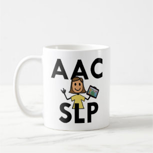 Kvinnlig mugg för AAC SLP