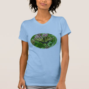 Kvinnlig östlig T-tröja för tigerSwallowtail T-shirt