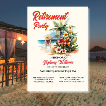 Kvinnlig pensionsfest strand Aloha kvinna
