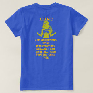 Kvinnlig präst söker t shirt
