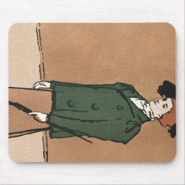 Kvinnlig riddare som håller en piska av Edward Pen Musmatta