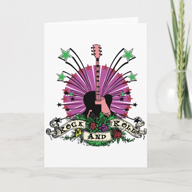 Kvinnlig rulle för sten n kort (Framsida)