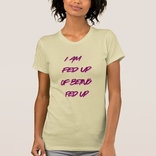 Kvinnlig rundhalsad t-shirt (Framsida)