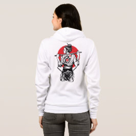 Kvinnlig Samurajkrigare – Drakrosstatuering Japan T Shirt