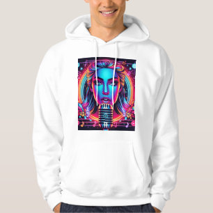 Kvinnlig Sångerska Hoodie