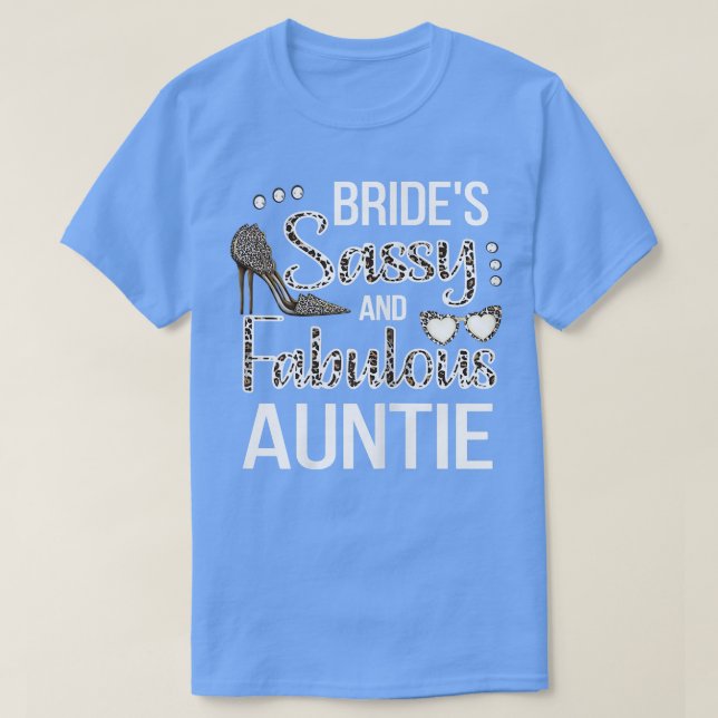 Kvinnlig Sassy Faster Till Bruden Bröllopsdusch Br T Shirt (Design framsida)