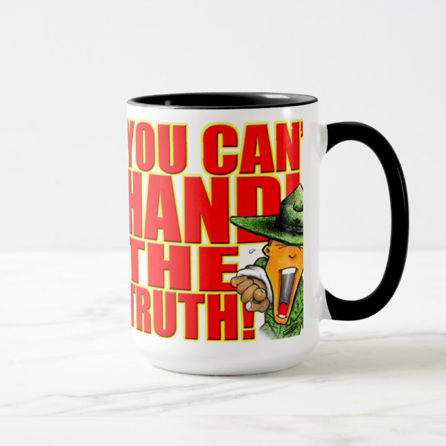 Kvinnlig SemperToons mugg - inte kan behandla (Höger)