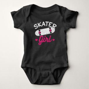 Kvinnlig skateboarding Kärlek Skater Girl T Shirt