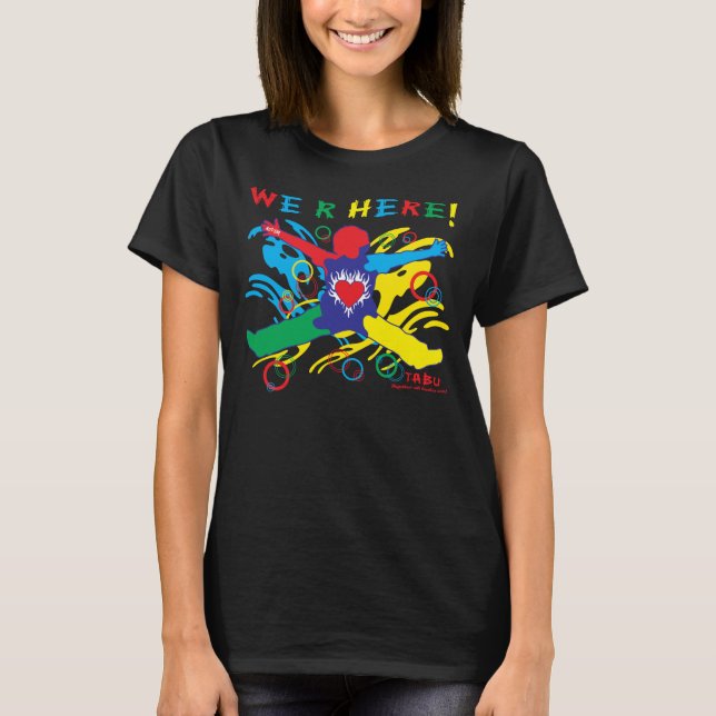 Kvinnlig skjorta för Autism T Tee Shirt (Framsida)