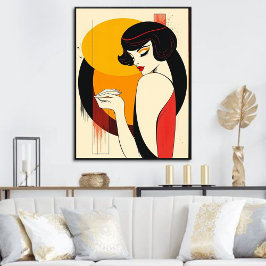 kvinnlig skönhet poster