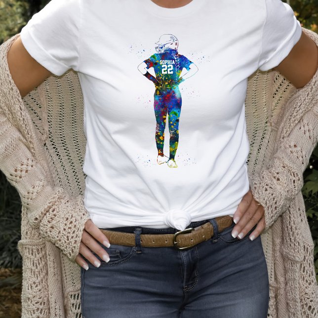 Kvinnlig Softbollspelare T Shirt (Skapare uppladdad)