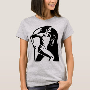 Kvinnlig Springer/Joggare T-Shirt