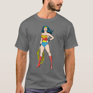  kvinnlig ställning tee shirt