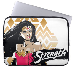 kvinnlig styrka laptop fodral