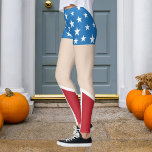 Kvinnlig superhjälte leggings<br><div class="desc">superhjältepiskor med varierande färg</div>
