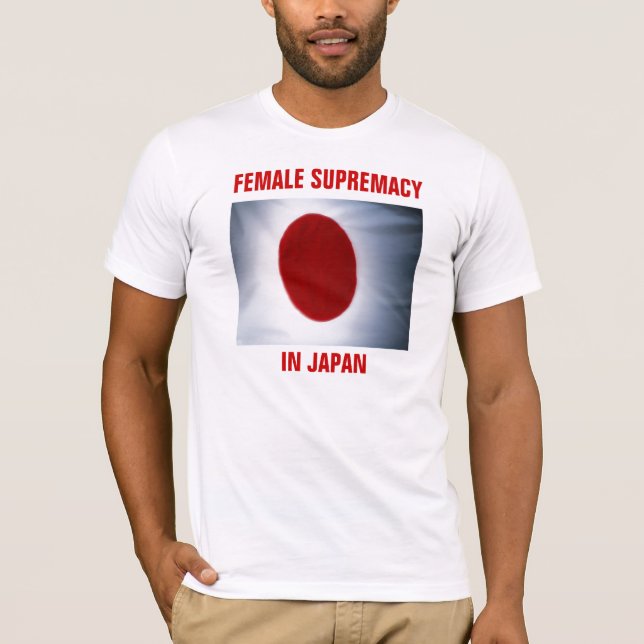 KVINNLIG SUPREMACY I JAPAN TEE SHIRT (Framsida)