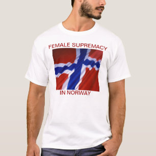 KVINNLIG SUPREMATI I NORGE T-SHIRT