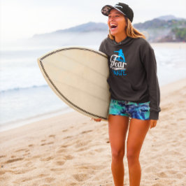 Kvinnlig Surfare Frukta Ingen Våg Kvinnors Surfing T Shirt