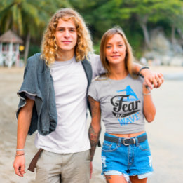 Kvinnlig Surfare Frukta Ingen Våg Kvinnors Surfnin T Shirt