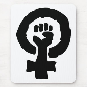 Kvinnlig symbolsolidaritet räcker musmatta