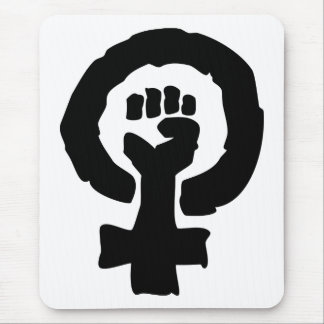 Kvinnlig symbolsolidaritet räcker musmatta