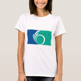 Kvinnlig T-shirt med Ottawas flagga, Kanada