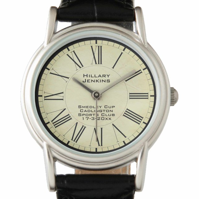Kvinnlig tävlingvinnare armbandsur (Skapare uppladdad)