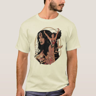 kvinnlig Tecknad - täckning #150 Grafik Tee