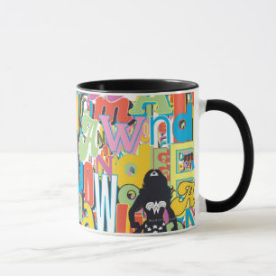 kvinnlig textsamling mugg