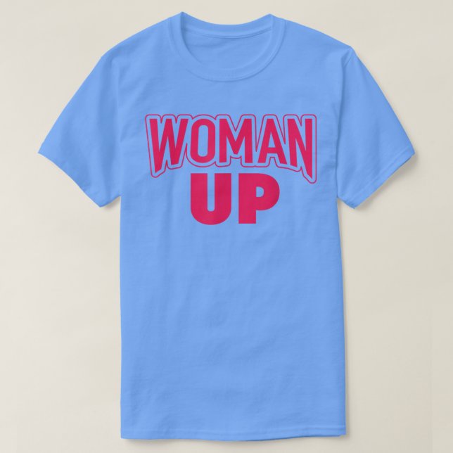 Kvinnlig uppFeministisk feminism 6295 T Shirt (Design framsida)