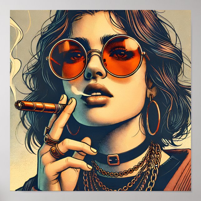 Kvinnlig utestängning från en attityd som präglas  poster (Framsidan)