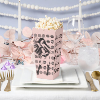 kvinnlig vän presentaskar