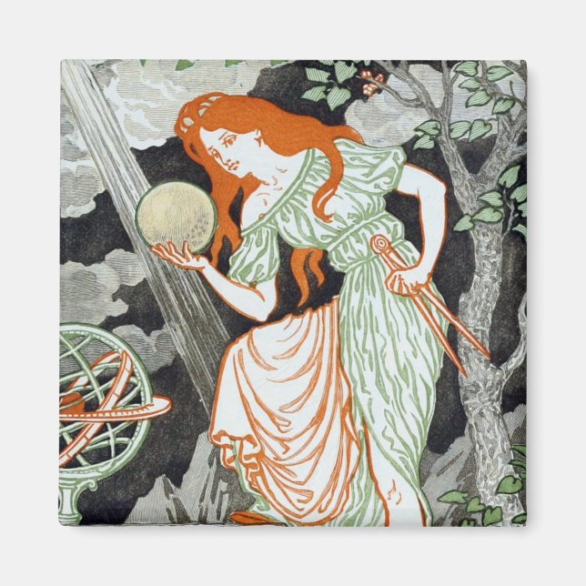 Kvinnlig vetenskap (Kvinnor i vetenskap och teknik Magnet (Framsidan)