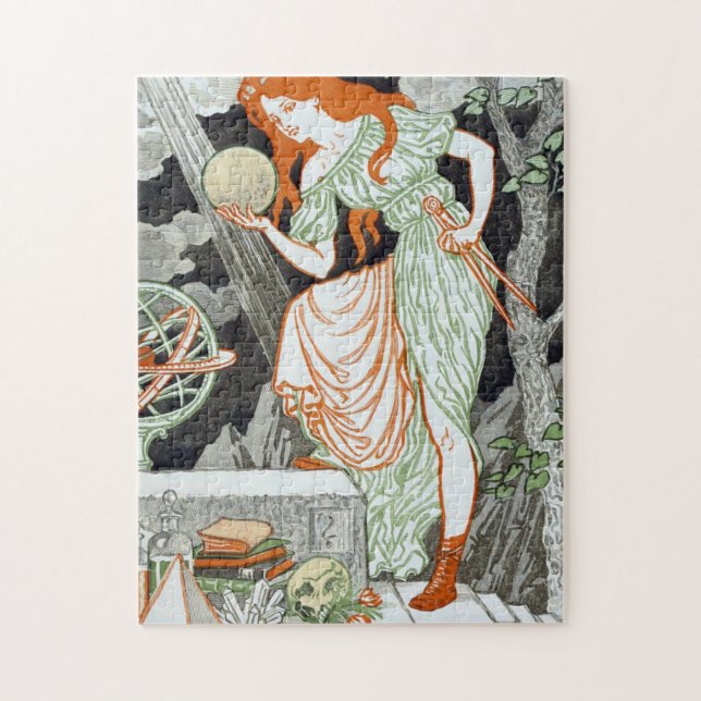 Kvinnlig vetenskap (Kvinnor i vetenskap och teknik Pussel (Vertikal)